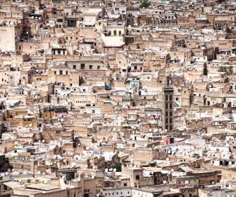 The Medina of Fez panoramic view