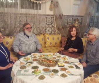 Moroccan family dinner