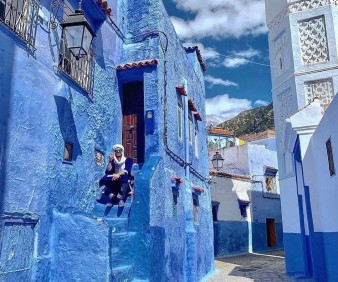 mosque in Chefchaouen, Morocco