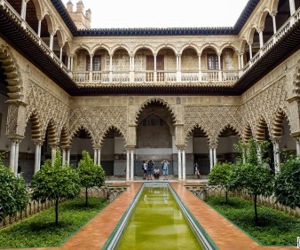 The Alcazar of Cordoba in Spain