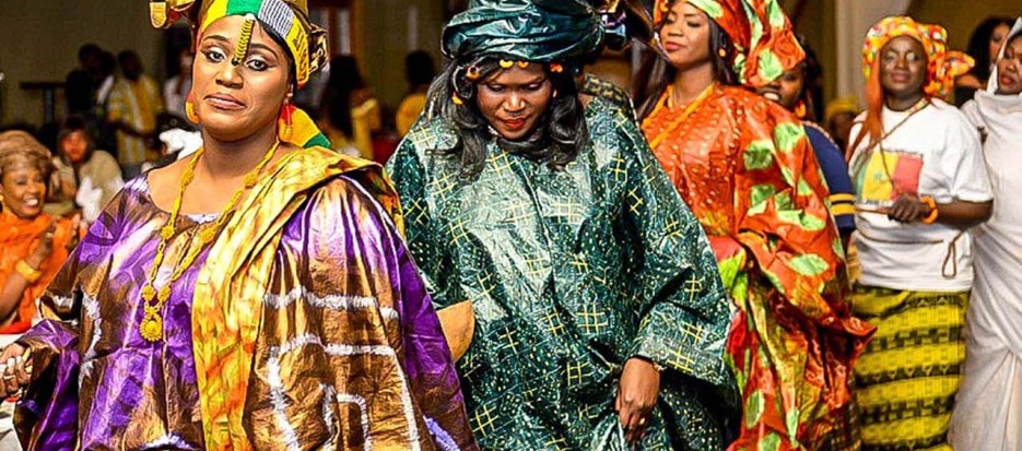Senegal folk dancers