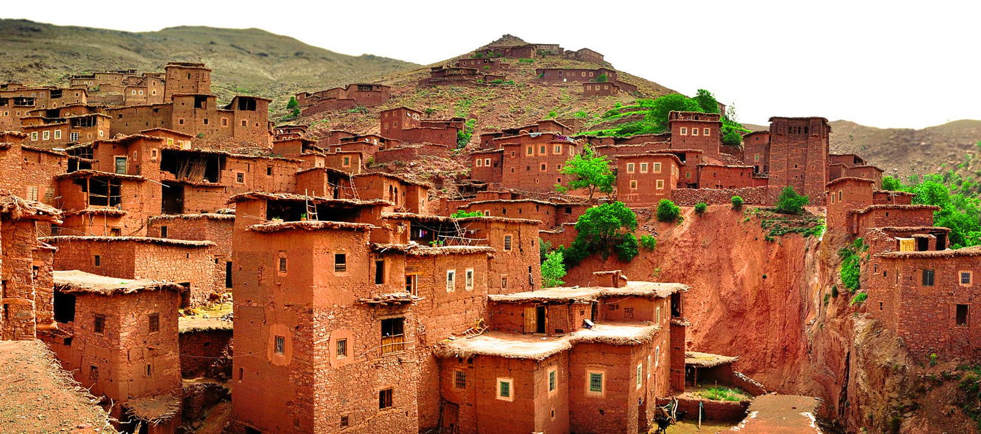 Adobe architecture in Southern Morocco